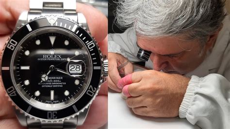 smontaggio orologio rolex